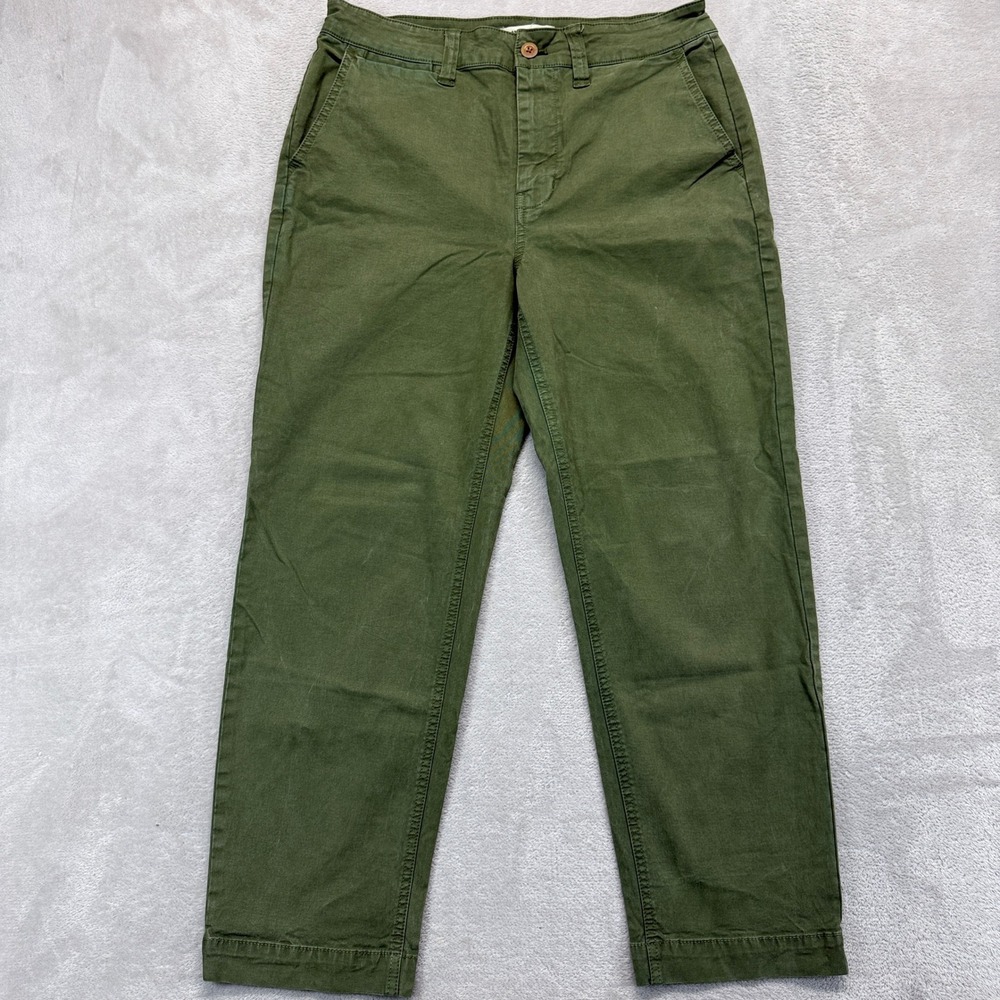 Madewell Olive Green Chino Trousers